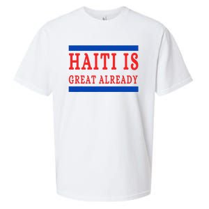 Haiti Is Great Already Sueded Cloud Jersey T-Shirt