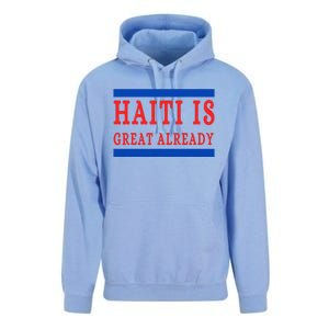 Haiti Is Great Already Unisex Surf Hoodie