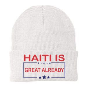 Haiti Is Great Already Haiti Pride Knit Cap Winter Beanie