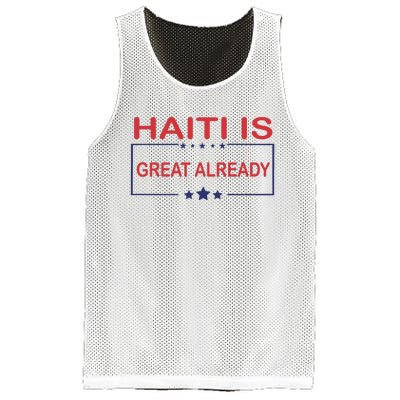 Haiti Is Great Already Haiti Pride Mesh Reversible Basketball Jersey Tank