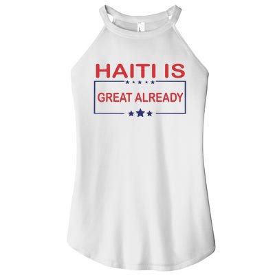 Haiti Is Great Already Haiti Pride Women’s Perfect Tri Rocker Tank