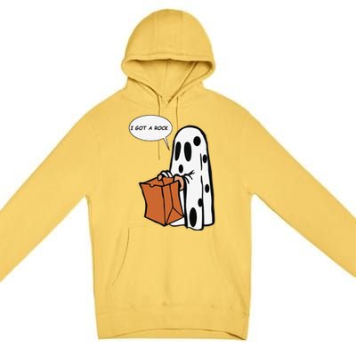 Halloween I Got A Rock Ghost Premium Pullover Hoodie