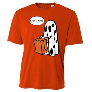 Halloween I Got A Rock Ghost Cooling Performance Crew T-Shirt