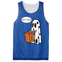 Halloween I Got A Rock Ghost Mesh Reversible Basketball Jersey Tank