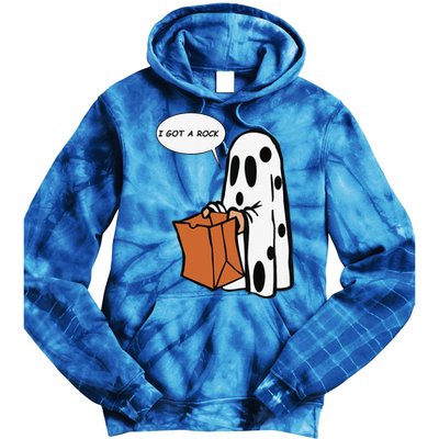 Halloween I Got A Rock Ghost Tie Dye Hoodie