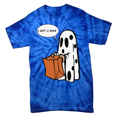 Halloween I Got A Rock Ghost Tie-Dye T-Shirt