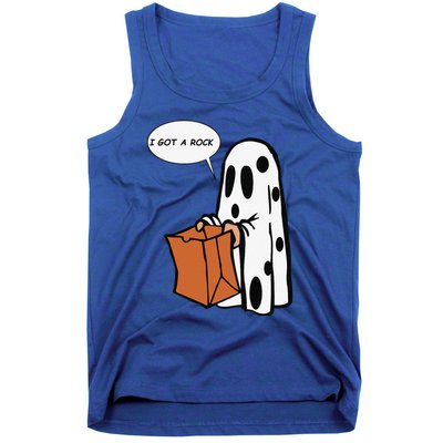 Halloween I Got A Rock Ghost Tank Top