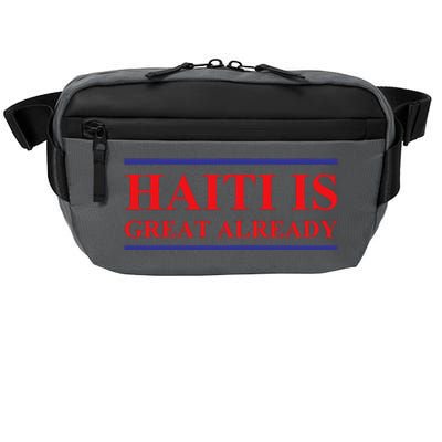 Haiti Is Great Alreadysupport Haiti Pride Crossbody Pack