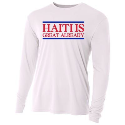 Haiti Is Great Already Cooling Performance Long Sleeve Crew