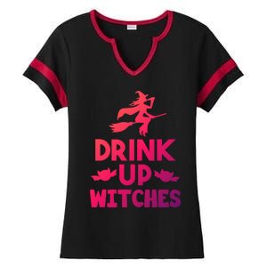 Halloween Ing Gift Up Witches Meaningful Gift Ladies Halftime Notch Neck Tee