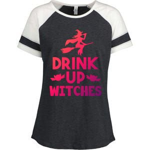 Halloween Ing Gift Up Witches Meaningful Gift Enza Ladies Jersey Colorblock Tee