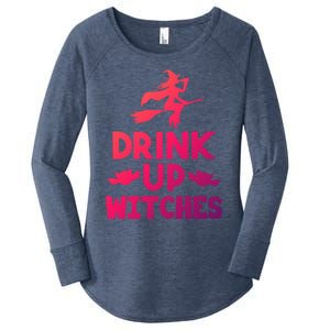 Halloween Ing Gift Up Witches Meaningful Gift Women's Perfect Tri Tunic Long Sleeve Shirt