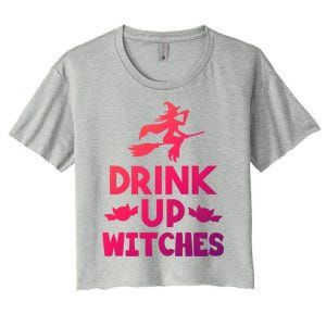 Halloween Ing Gift Up Witches Meaningful Gift Women's Crop Top Tee