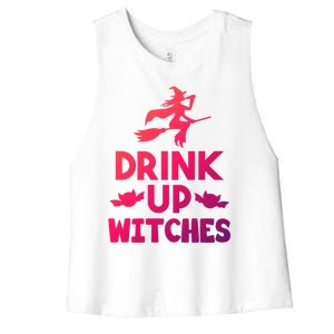 Halloween Ing Gift Up Witches Meaningful Gift Women's Racerback Cropped Tank