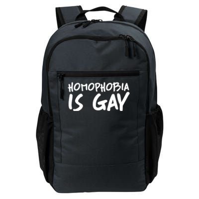 Homophobia Is Gay Funny Queer Lgbtq Ally Queer Pride Love Meaningful Gift Daily Commute Backpack