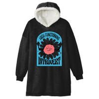 High Functioning Introvert Hooded Wearable Blanket