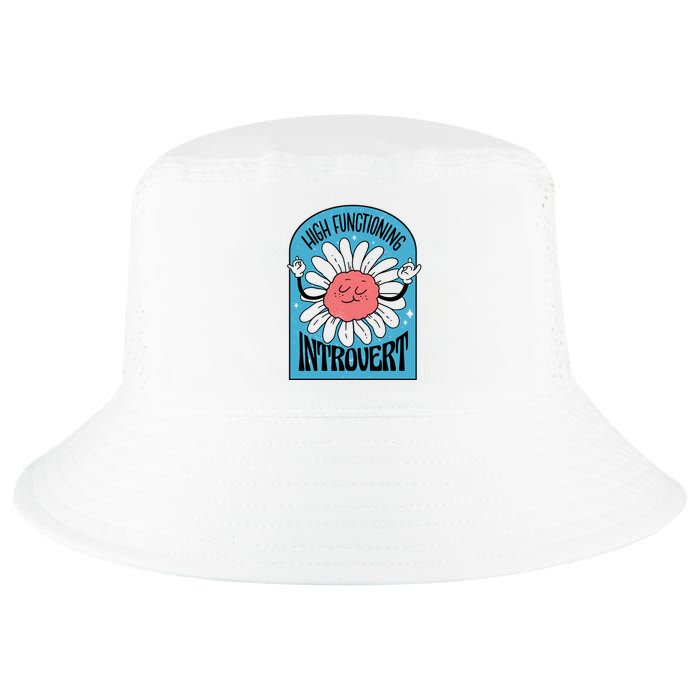 High Functioning Introvert Cool Comfort Performance Bucket Hat