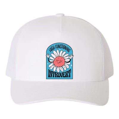 High Functioning Introvert Yupoong Adult 5-Panel Trucker Hat