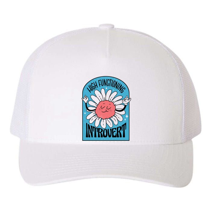 High Functioning Introvert Yupoong Adult 5-Panel Trucker Hat