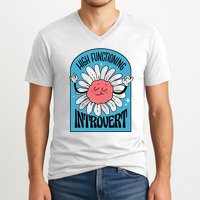 High Functioning Introvert V-Neck T-Shirt