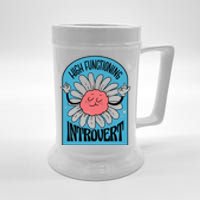 High Functioning Introvert Beer Stein