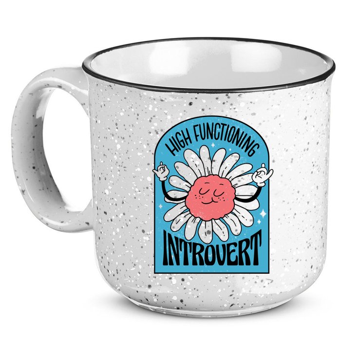High Functioning Introvert 15oz Campfire Ceramic Mug