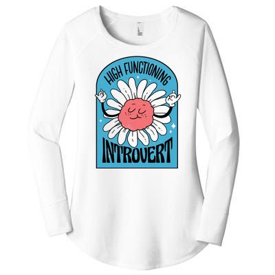 High Functioning Introvert Women's Perfect Tri Tunic Long Sleeve Shirt