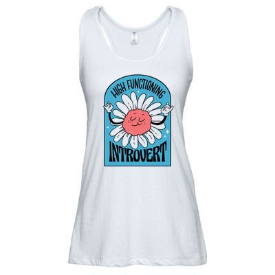 High Functioning Introvert Ladies Essential Flowy Tank