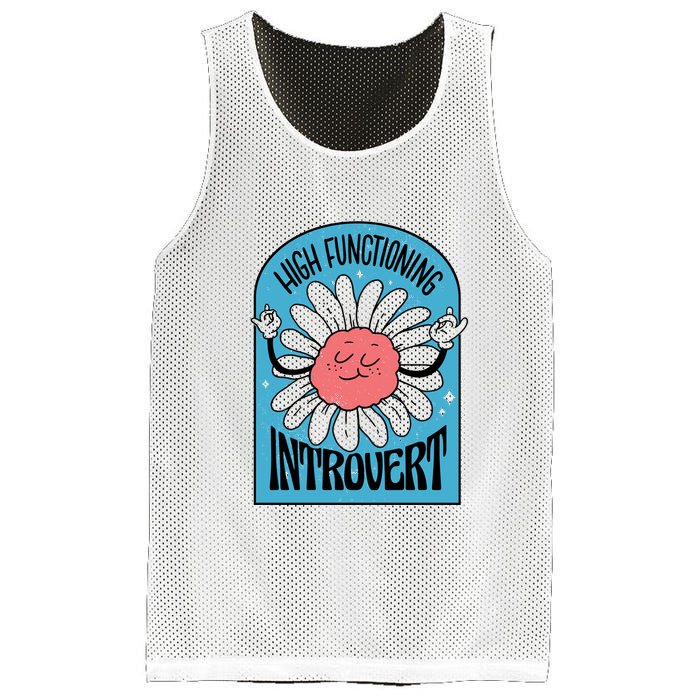 High Functioning Introvert Mesh Reversible Basketball Jersey Tank