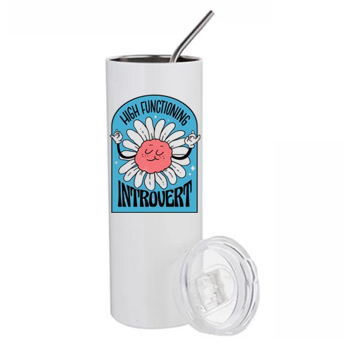 High Functioning Introvert Stainless Steel Tumbler