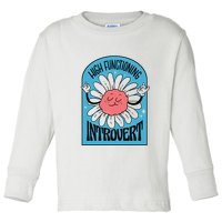 High Functioning Introvert Toddler Long Sleeve Shirt