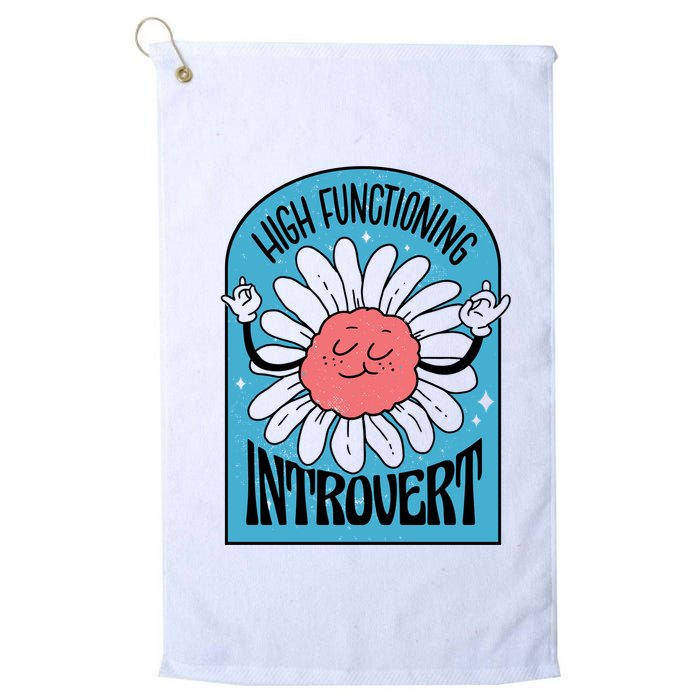 High Functioning Introvert Golf Towel