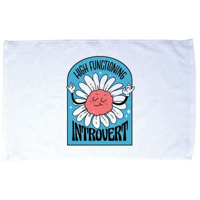 High Functioning Introvert Microfiber Hand Towel