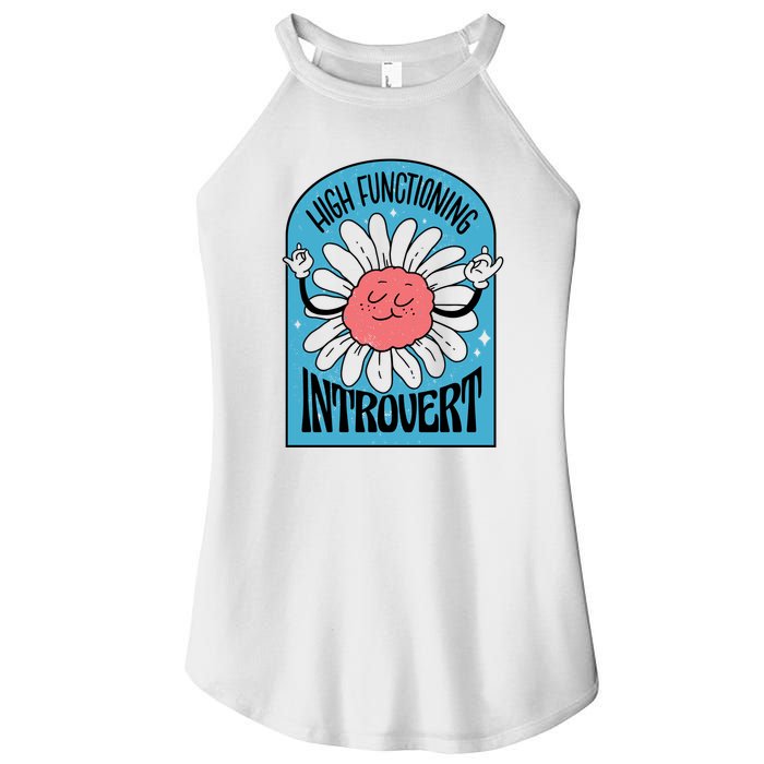 High Functioning Introvert Women's Perfect Tri Rocker Tank