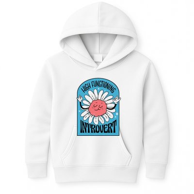 High Functioning Introvert Kids Hoodie