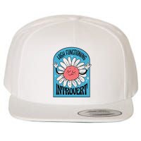 High Functioning Introvert Wool Snapback Cap