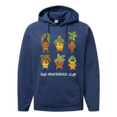 High Maintenance Club Plant Performance Fleece Hoodie