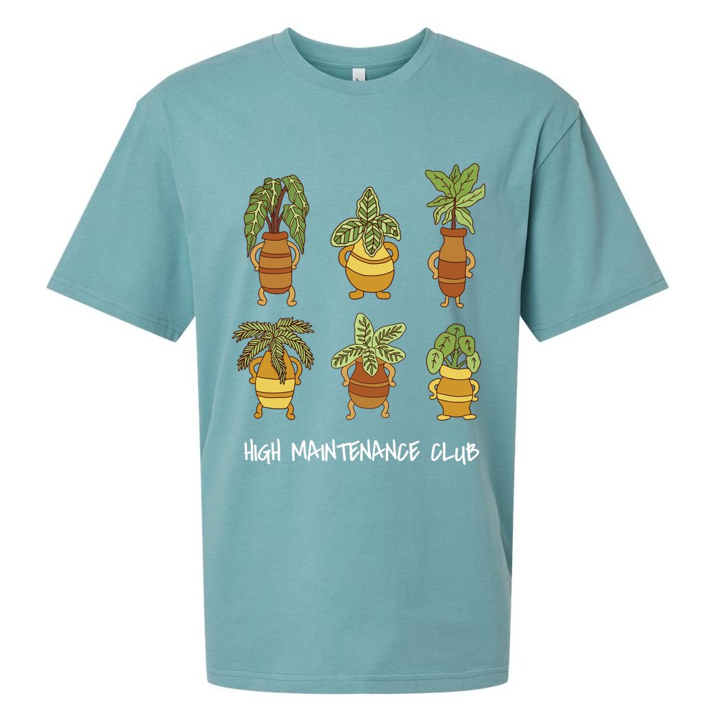 High Maintenance Club Plant Sueded Cloud Jersey T-Shirt
