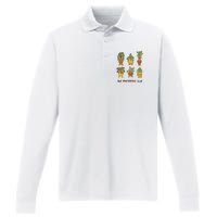 High Maintenance Club Plant Performance Long Sleeve Polo