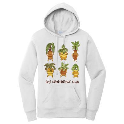 High Maintenance Club Plant Women's Pullover Hoodie