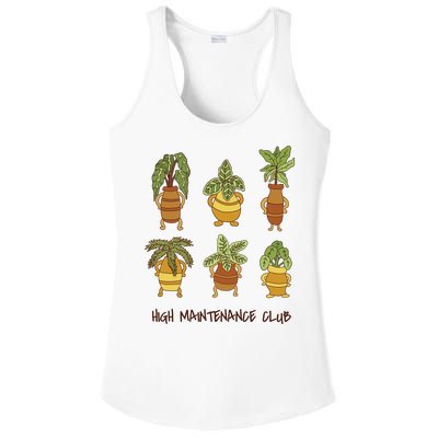 High Maintenance Club Plant Ladies PosiCharge Competitor Racerback Tank