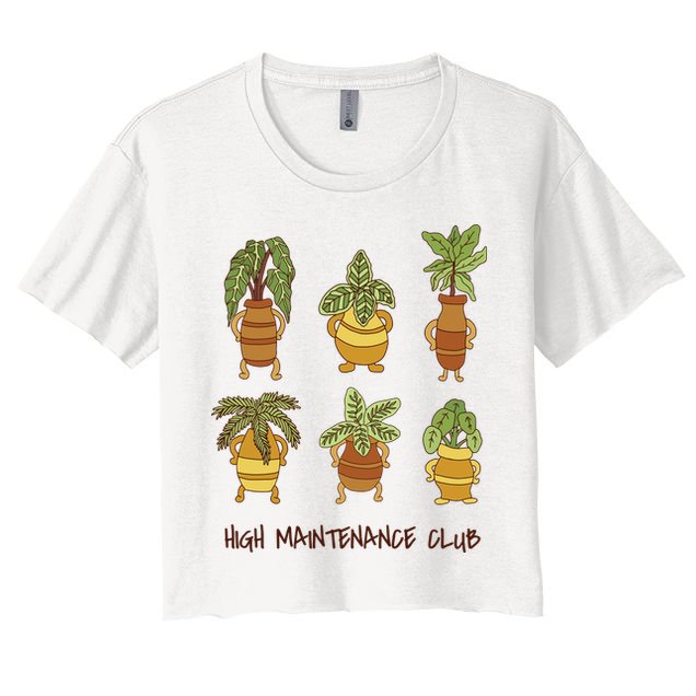 High Maintenance Club Plant Crop Top