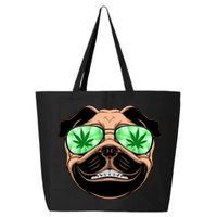 High Off Weed Smiling Pug 25L Jumbo Tote