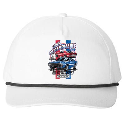 High Performance Shelby GT500 Snapback Five-Panel Rope Hat