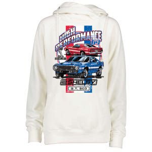 High Performance Shelby GT500 Womens Funnel Neck Pullover Hood