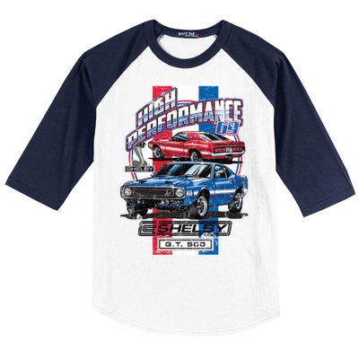 High Performance Shelby GT500 Baseball Sleeve Shirt