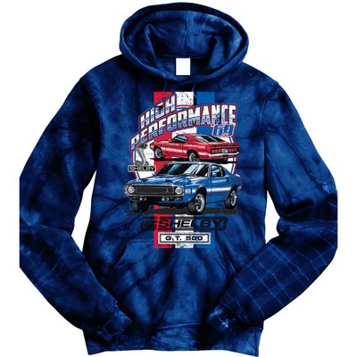 High Performance Shelby GT500 Tie Dye Hoodie