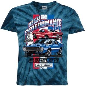 High Performance Shelby GT500 Kids Tie-Dye T-Shirt