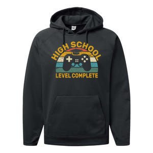 High School Grad Level Complete Performance Fleece Hoodie