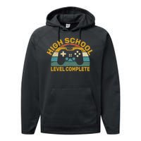 High School Grad Level Complete Performance Fleece Hoodie